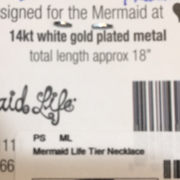 14K Mermaid 🧜‍♀️ Necklace - Picture 3 of 3